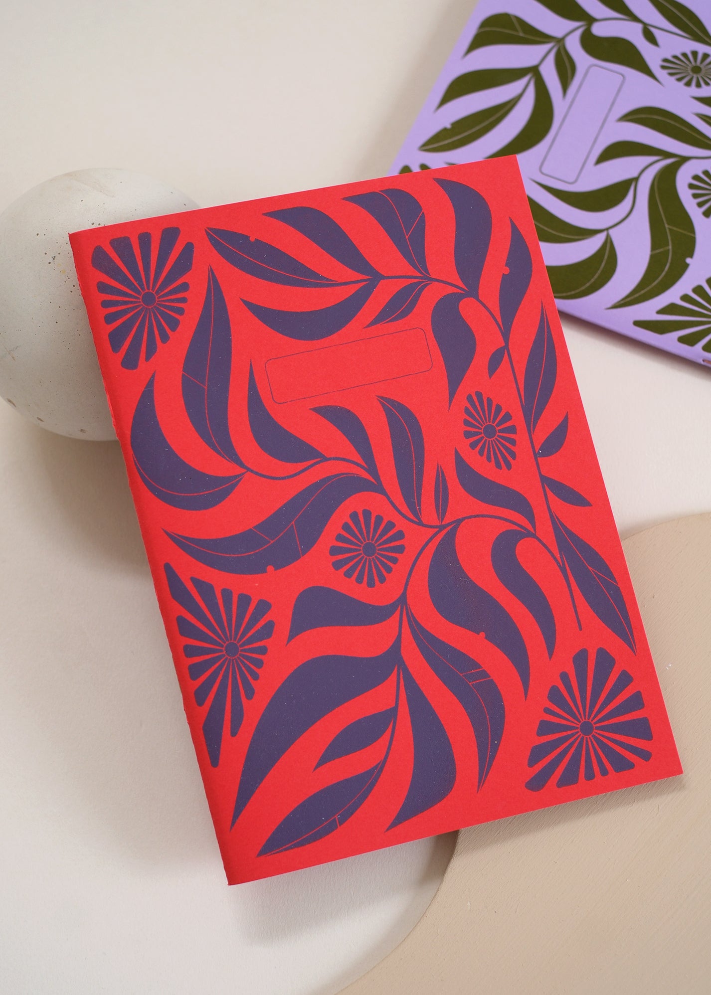 Cahier Flower lover Rouge